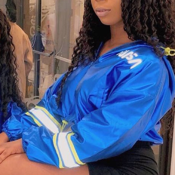 NASA Blue Reflective Jacket - Picture 1 of 1